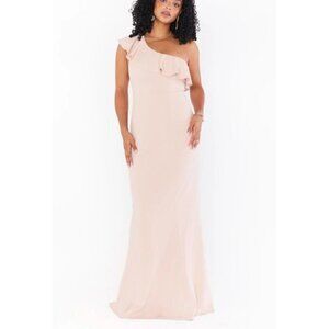 NWOT Show Me Your Mumu Maxi Dress Size XS Florentine One Shoulder Bridesmaid